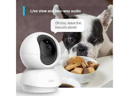 Cámara de Videovigilancia TP-Link Tapo TC70/ Visión Nocturna/ Control desde APP