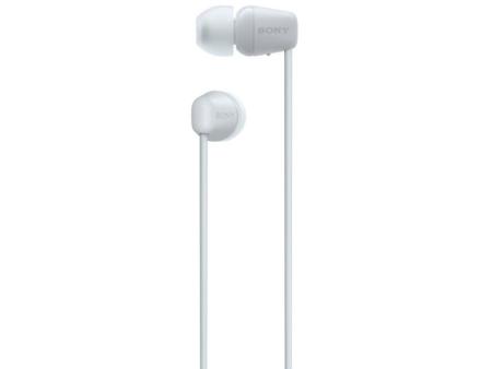 Auriculares Inalámbrico Intrauditivos Sony WI-C100/ con Micrófono/ Bluetooth/ Blancos