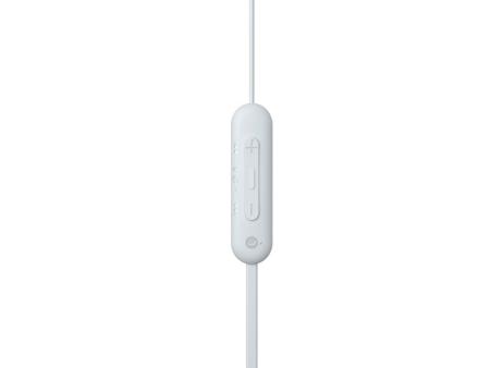 Auriculares Inalámbrico Intrauditivos Sony WI-C100/ con Micrófono/ Bluetooth/ Blancos