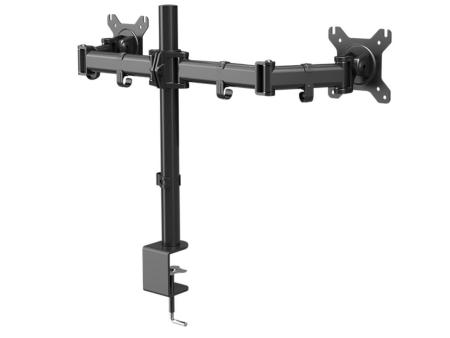 Soporte para 2 Monitores Nox Lite Dual Stand/ hasta 8kg