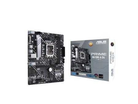 Placa Base Asus Prime H610M-A D4-CSM/ Socket 1700/ Micro ATX