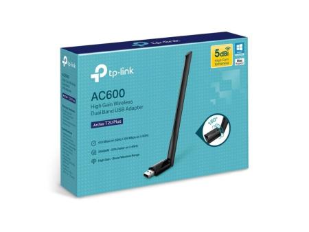 Adaptador USB - WiFi TP-Link Archer T2U Plus/ 600Mbps