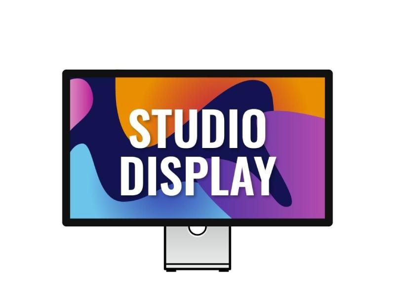 Apple Studio Display 27'/ 5K/ Cristal Estándar/ Soporte con Altura e Inclinación Ajustables