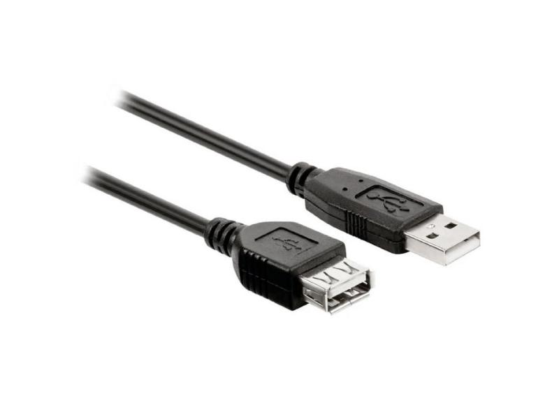 Cable Alargador USB 2.0 3GO C108/ USB Macho - USB Hembra/ 5m