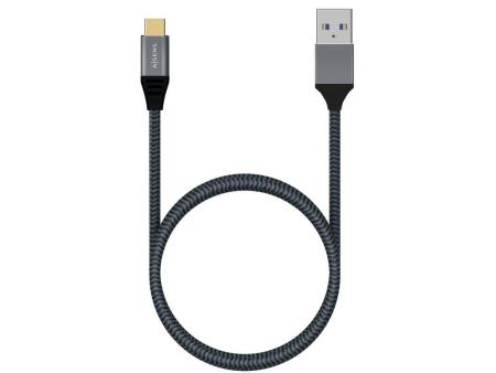 Cable USB 3.1 Aisens A107-0630/ USB Tipo-C Macho - USB Macho/ Hasta 27W/ 1250Mbps/ 50cm/ Gris