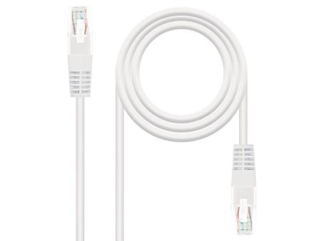 Cable de Red RJ45 UTP Nanocable 10.20.0400-L30 Cat.6/ 30cm/ Blanco