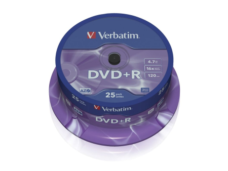 DVD+R Verbatim Advanced AZO 16X/ Tarrina-25uds