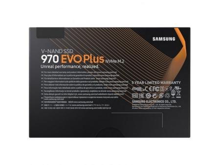 Disco SSD Samsung 970 EVO Plus 500GB/ M.2 2280 PCIe