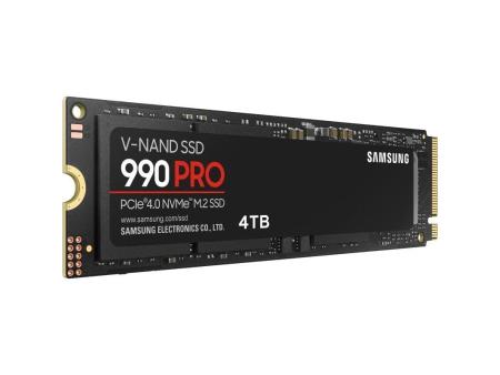 Disco SSD Samsung 990 PRO 4TB/ M.2 2280 PCIe 4.0/ Compatible con PS5 y PC/ Full Capacity