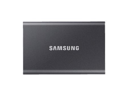 Disco Externo SSD Samsung Portable T7 1TB/ USB 3.2/ Gris