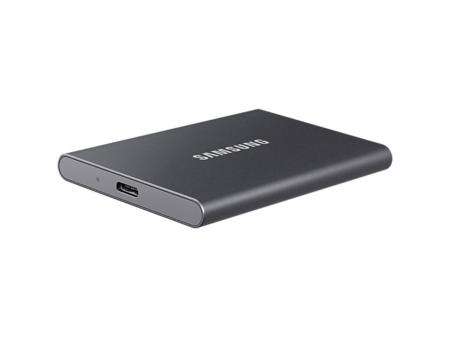 Disco Externo SSD Samsung Portable T7 1TB/ USB 3.2/ Gris