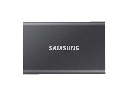 Disco Externo SSD Samsung Portable T7 4TB/ USB 3.2/ Gris