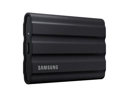 Disco Externo SSD Samsung Portable T7 Shield 4TB/ USB 3.2/ Negro