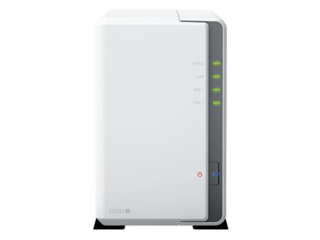 NAS Synology Diskstation DS223J/ 2 Bahías 3.5'- 2.5'/ 1GB DDR4/ Formato Torre