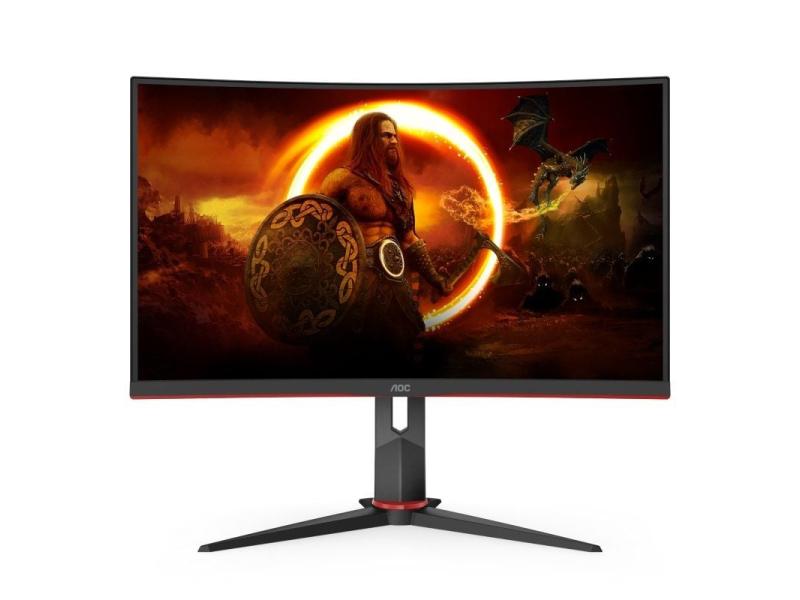 Monitor Gaming Curvo AOC C27G2ZU/BK 27'/ Full HD/ 0.5ms/ 240Hz/ VA/ Multimedia/ Negro