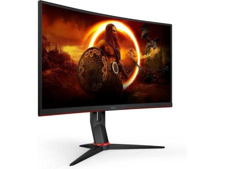 Monitor Gaming Curvo AOC C27G2ZU/BK 27'/ Full HD/ 0.5ms/ 240Hz/ VA/ Multimedia/ Negro