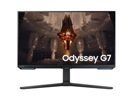 Smart Monitor Gaming Samsung Odyssey G7 S28BG700EP 28'/ 4K/ 1ms/ 144Hz/ IPS/ Regulable en altura/ Smart TV/ Multimedia/ Negro