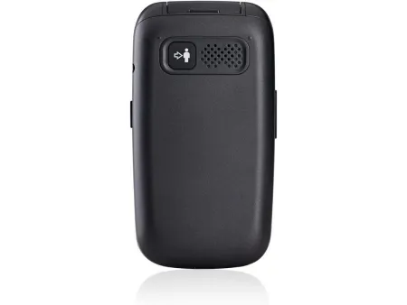 Teléfono Móvil Panasonic KX-TU550 para Personas Mayores/ Negro