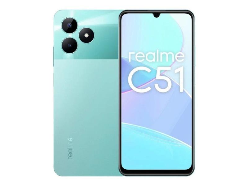 Smartphone Realme C51 4GB/ 128GB/ 6.74'/ Verde Menta