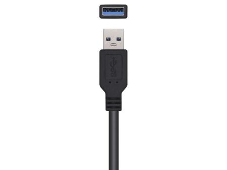 Cable Alargador USB 3.0 con Amplificador Aisens A105-0525/ USB Macho - USB Hembra/ Hasta 9W/ 625Mbps/ 5m/ Negro