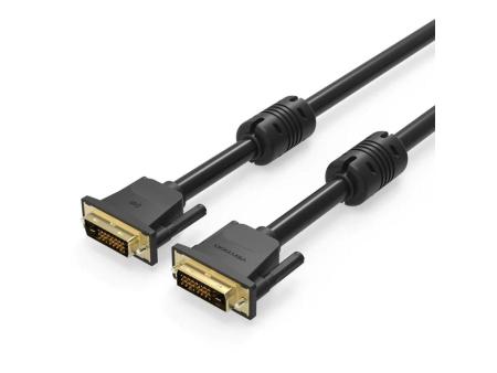 Cable DVI Vention EAABG/ DVI-D Macho - DVI-D Macho/ 1.5m/ Negro