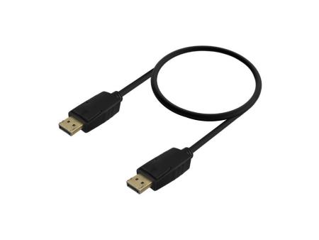 Cable DisplayPort 1.2 CCS 4K Aisens A124-0742/ DisplayPort Macho - DisplayPort Macho/ Hasta 5W/ 2300Mbps/ 5m/ Negro