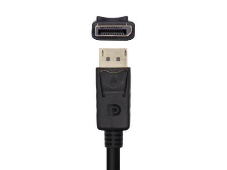 Cable Conversor Aisens A125-0461/ DisplayPort Macho - HDMI Macho/ Hasta 5W/ 2300Mbps/ 5m/ Negro