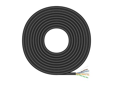 Bobina de Cable RJ45 para Exteriores UTP AWG23 Aisens A135-0675 Cat.6/ 100m/ Impermeable/ Negro