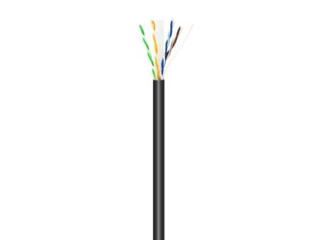 Bobina de Cable RJ45 para Exteriores UTP AWG23 Aisens A135-0675 Cat.6/ 100m/ Impermeable/ Negro