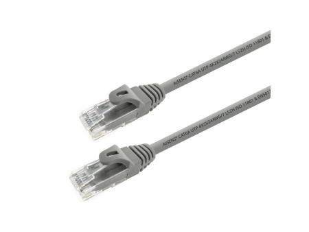 Cable de Red RJ45 UTP Aisens A145-0329 Cat.6A/ 5m/ Gris