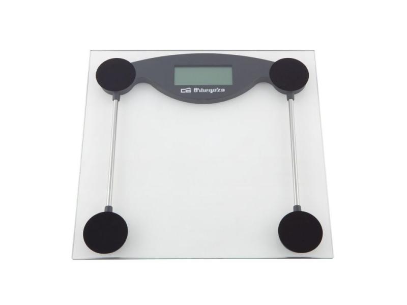 Báscula de Baño Orbegozo PB-2211/ Hasta 150kg/ Cristal