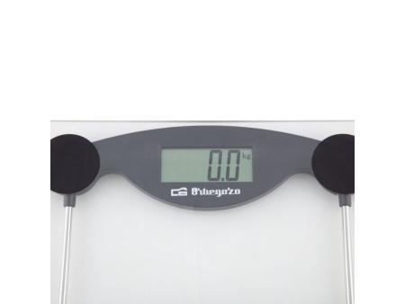 Báscula de Baño Orbegozo PB-2211/ Hasta 150kg/ Cristal