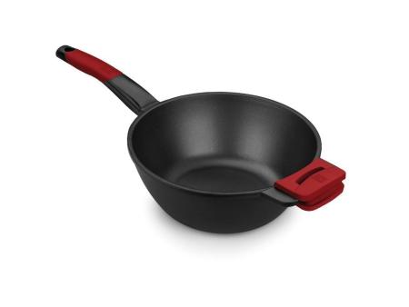 Sartén Bra Wok Premiere A412028/ Ø28cm/ Aluminio fundido/ Apta para Inducción