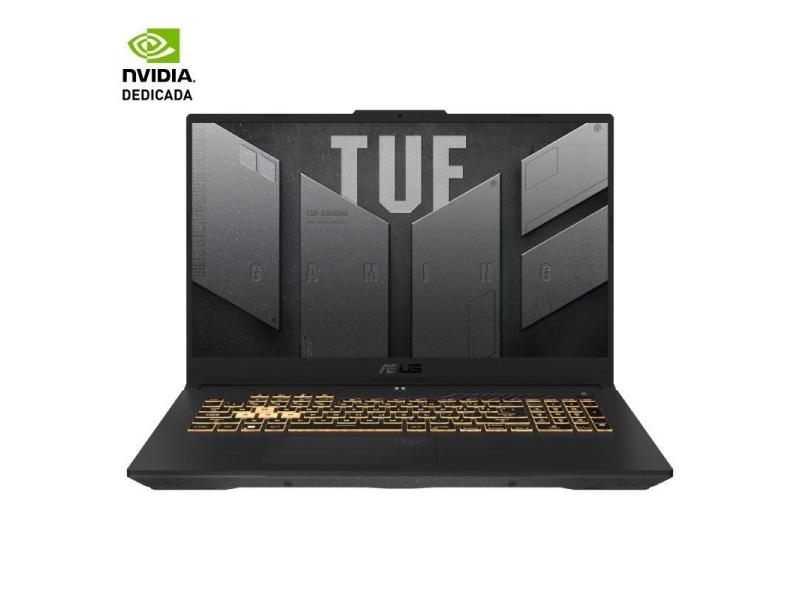 Portátil Gaming Asus TUF F17 TUF707VI-HX049 Intel Core i7-13620H/ 32GB/ 1TB SSD/ GeForce RTX 4070/ 17.3'/ Sin Sistema Operativo