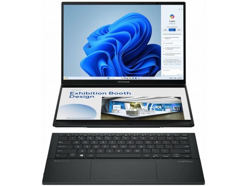 Portátil Asus ZenBook Duo OLED UX8406MA-PZ255W Intel Core Ultra 9-185H/ 32GB/ 1TB SSD/ 14'+14' Táctil/ Win11