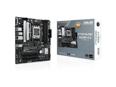 Placa Base Asus Prime B650M-A II-CSM/ Socket AM5/ Micro ATX