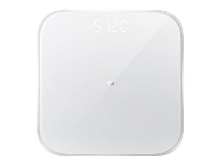 Báscula de Baño Xiaomi Mi Smart Scale 2/ Hasta 150kg/ Blanca