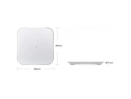 Báscula de Baño Xiaomi Mi Smart Scale 2/ Hasta 150kg/ Blanca