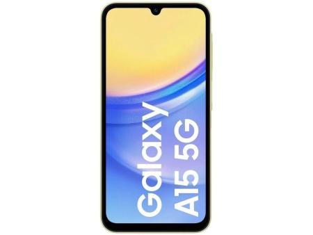 Smartphone Samsung Galaxy A15 4GB/ 128GB/ 6.5'/ 5G/ Amarillo