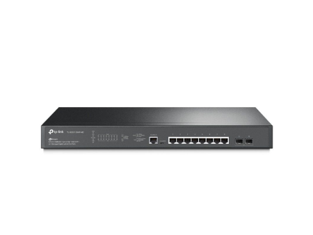 Switch Gestionable TP-Link Omada JetStream TL-SG3210XHP-M2/ WiFi 6/ 10 Puertos/ RJ-45 10/100/1000/ PoE+/ SFP+ 10GE