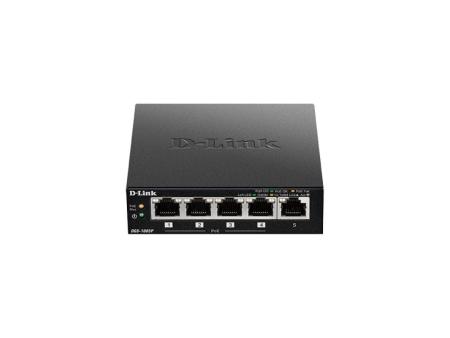 Switch D-Link DGS-1005P 5 Puertos/ RJ-45 10/100/1000 PoE