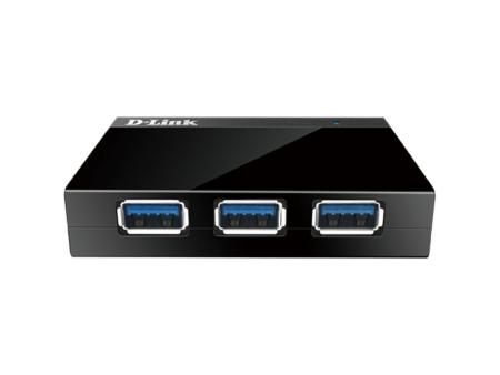 Hub USB 3.0 con Alimentación Externa D-Link DUB-1340/ 4xUSB