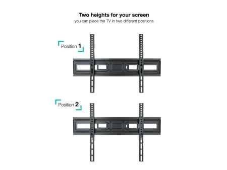 Soporte de Pared Giratorio/ Inclinable/ Nivelable TooQ LP7866TN-B para TV de 37-80'/ hasta 40kg