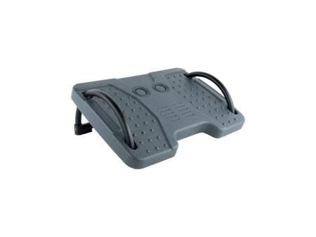 Reposapiés Ajustable/ Inclinable TooQ TQFR0601-G/ 424 x 305 x 145 mm