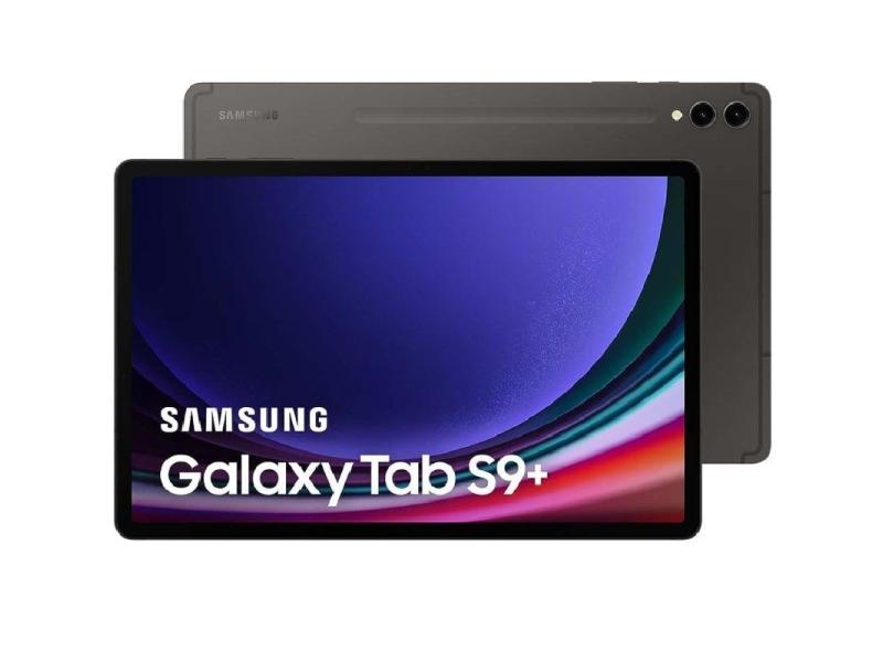 Tablet Samsung Galaxy Tab S9+ 12.4'/ 12GB/ 256GB/ Octacore/ Grafito