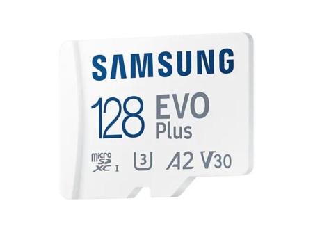 Tarjeta de Memoria Samsung EVO Plus 2023 128GB microSD XC con Adaptador/ Clase 10/ 160MBs