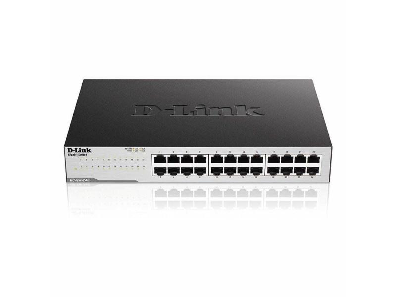 Switch D-Link GO-SW-24G 24 Puertos/ Gigabit 10/100/1000