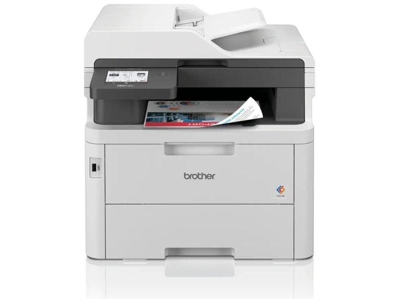 Multifunción Láser Color Brother MFC-L3760CDW WiFi/ Fax/ Dúplex/ Negra