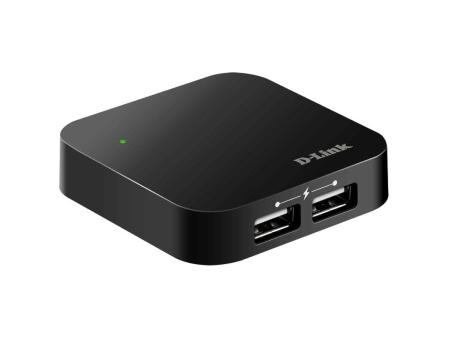 Hub USB 2.0 con Alimentación Externa D-Link DUB-H4/ 4xUSB