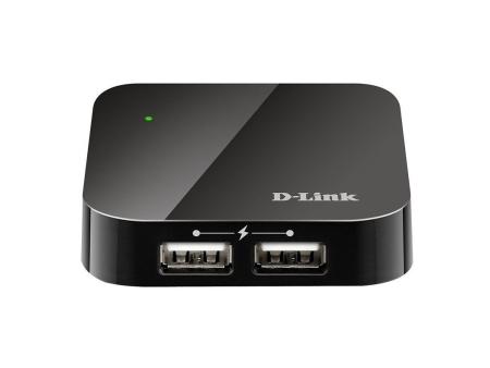 Hub USB 2.0 con Alimentación Externa D-Link DUB-H4/ 4xUSB